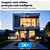 Câmera Wi-Fi Externa Pan/Tilt EZVIZ H8c 2K+ 4MP Detecção IA - Imagem 5