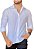 Camisa Manga Longa Basica Branca - Imagem 1