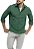 Camisa Manga Longa Basica Verde - Imagem 2