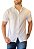 Camisa Manga Curta Basica Branca - Imagem 1
