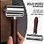 Rolo Pressão Aço Inox 60mm Couro, EVA, Marcenaria Precisão - Imagem 4