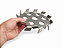 Hélice Disco Dispersor Agitador Cowles Ventilado 200mm Inox - Imagem 4