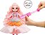 Boneca Rainbow High Winter Wonderland Bella - Boneca fashion rosa de 28 cm com neve mágica escondida na moda que incha com água e kit de boneco de neve, ótimo presente para crianças de 4 a 12 anos - Imagem 3