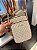 Bolsa Michael Michael Kors Jet Set Travel Medium Logo Crossbody Bag Bundle with PLD Travel Messemger bag (Signature Vanilla) - Imagem 1