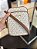 Bolsa Michael Michael Kors Jet Set Travel Medium Logo Crossbody Bag Bundle with PLD Travel Messemger bag (Signature Vanilla) - Imagem 2