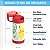 Garrafa Térmica Pokémon Thermos Funtainer 355ml Nova Importa Vermelho - Imagem 3