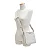 Bolsa Michael Kors Jet Set Travel Long Vanilla Com Logo Mk Bege Vanilla Ouro Branco - Imagem 2