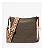 Bolsa Michael Kors Modelo Jet Set Travel Marrom Lisa Ouro Marrom - Imagem 1