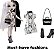 Boneca RAINBOW HIGH Shadow High Heather Grayson 28 cm, cabelo e roupa em preto e branco, bolsa com estilo, bonito presente para crianças dos 4 aos 10 anos - Imagem 3