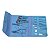 Kit Manicure 16 Peças com Bolsa Dobrável [Azul] - Imagem 4
