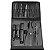 Kit Manicure 16 Peças com Bolsa Dobrável [Azul] - Imagem 11