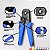 Kit Alicate Crimpador e Decapador de Fios com 1200 Terminais - Imagem 10