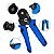 Kit Alicate Crimpador e Decapador de Fios com 1200 Terminais - Imagem 3