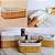 Kit 3 Cestos de Bambu Decorativos para Organização com Forro Removível - Imagem 7
