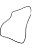 BORRACHA BORDA DO VIDRO TRASEIRO | ESCORT GL 16V H 1999 - Imagem 1