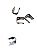 KIT PRESILHAS BICOS | FIT EXL 1.5 2010 - Imagem 1
