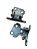 KIT DOBRADIÇAS PORTA DIANTEIRA DIREITA | FREELANDER 25L 2004 - Imagem 1