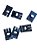 KIT TRAVAS PARAFUSOS RACK TETO | FREELANDER 25L 2004 - Imagem 1