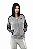 Blusa Moletom Feminina Adidas com Capuz e Zíper - Imagem 1