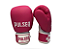 Luva Boxe Kickboxing  Rosa e Branca Minimalista Pulser - Imagem 2