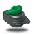 Protetor Bucal Simples Verde Pulser Fight - Imagem 2