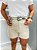 Shorts Estilo Casual com Cinto e Fivela Dourada - Imagem 1