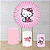 Painel Redondo 1,5 + Capas Cilindros Sublimado Hello Kit - Imagem 1