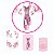 Kit Capas Festa Painel 1,5m + Trio Cilindros Bailarina - Imagem 4