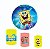Kit Capas Festa Painel 1,5m + Trio Cilindros Bob Esponja - Imagem 2