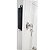 Porta Lambril de Alumínio Branco com Puxador Linha 25 - Imagem 3