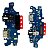 Placa Conector de Carga USB Compatível Galaxy A14 5G SM-A146M/DS Dock Microfone Turbo - Imagem 1