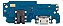 Flex Placa de Carga Samsung Galaxy A13 5G A136 Dock Conector USB Turbo - Imagem 3