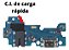 Placa Conector de Carga Compatível Galaxy A32 4G A325 Turbo USB Microfone - Imagem 2