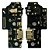 Placa de Carga Conector Dock Compatível Samsung A04 A045 Turbo USB Microfone - Imagem 1