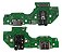 Sub Placa Conector de Carga Compatível Galaxy A22 5G Turbo USB Microfone - Imagem 3