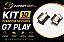 Kit 10x Conector De Carga Micro USB Tipo C Moto G7 Play G8 G9 Plus G51 G41 G31 G60s One Vision A11 A02s A01 ImportSMC - Imagem 1