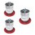 Comedouro Tubular Galvanizado 5kg - Imagem 3