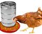 Comedouro Tubular Galvanizado Aves 10kg - Imagem 2