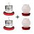 Kit 2 unidades Comedouro 3Kg + 2 unidades Bebedouro 2 Litros - Imagem 1