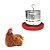Kit 2 unidades Comedouro 3Kg + 2 unidades Bebedouro 2 Litros - Imagem 3