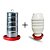 Kit Comedouro Tubular 10kg + Bebedouro Aves 5 Litros - Imagem 1
