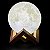 Luminária Lua Cheia 3D Abajur Decorativa Usb Com Suporte - Imagem 4