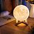 Luminária Lua Cheia 3D Abajur Decorativa Usb Com Suporte - Imagem 5
