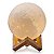 Luminária Lua Cheia 3D Abajur Decorativa Usb Com Suporte - Imagem 8