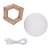 Luminária Lua Cheia 3D Abajur Decorativa Usb Com Suporte - Imagem 2