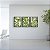 Quadro Decorativo Folhagem Moldura Vidro Costela de Adão - Imagem 5