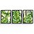 Quadro Decorativo Folhagem Moldura Vidro Costela de Adão - Imagem 3