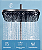 Chuveiro E-Chuveiro Chuveiro Ducha Digital Rise S2, Viseira Solar Inox C - Imagem 17