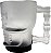 Caneca Caveira Skull Mug Fosca Vidro 3D Criativo Moderno Cerveja Chopp Drinks Ch - Imagem 8