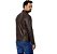 Jaqueta de Couro Legítimo Marrom Masculina - Imagem 7